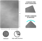 My Crystal Ball Says You;re Full Of Sh!t  Metal Tin Sign Décor Horoscope Chakra Creepy Skeleton Gothic Goth Grunge Halloween Cas