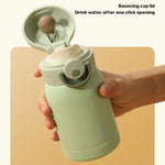 Stainless Steel Portable Pocket Thermal Water Bottle Camping Drinkware Outdoor 220ml/350ml Mini Thermos Cup Pocket Cup