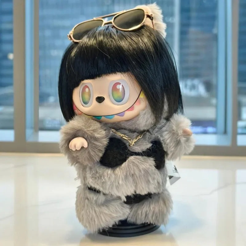 Short Hair Wig For Labubu V3 V2 V1 For 1/3 BJD Dolls Fisherman Hair Bobo hair Wig for Labubu Doll's Accessories