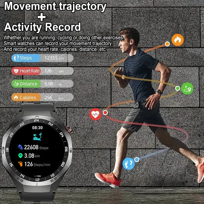 For HUAWEI GT5 Pro Smartwatch Men 360*360 HD AMOLED Screen GPS Motion Track Heart Rate Bluetooth Call IP68 Waterproof Smartwatch