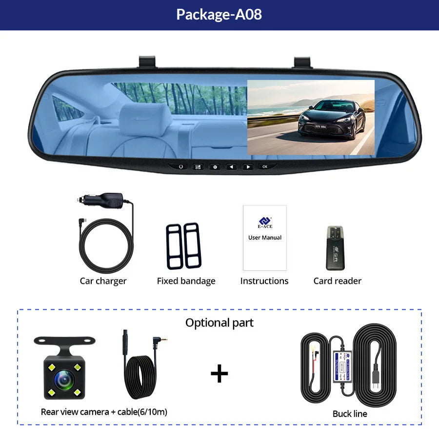 Dash Cam 4.3 inch 