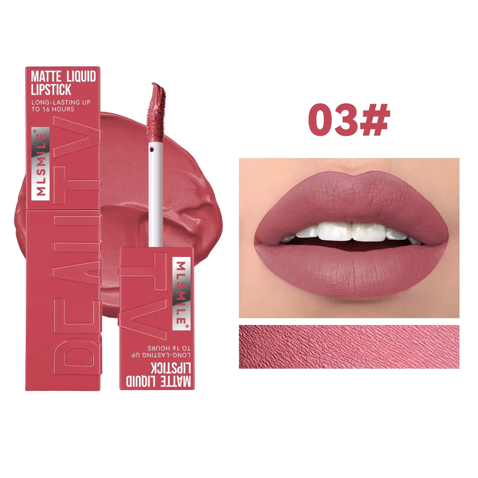 Long Lasting Velvet Matte Lip 6 Colors Gloss Waterproof Non-stick Cup Sexy Nude Red Pink Liquid Lipstick Lips Makeup Cosmetic