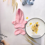 Labubu Casual Sweatsuit Set - Comfy Labubu Clothes for 15/17cm Dolls Featuring Ribbed Hem Details