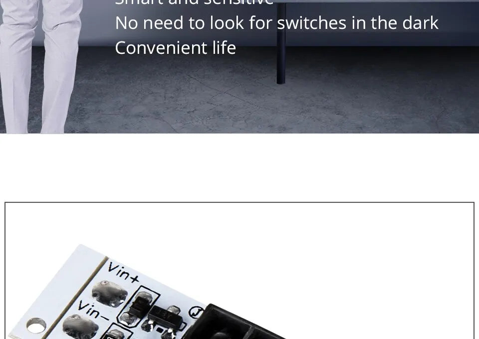 Smart Switch Module Sensor Motion Detector Finger Hand Sweep Sensor DC 12V 24V 3A Maximum 36W Power Light Switches