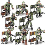 World War 2 WW2 Army Military Soldiers SAWT Soldiers Special Force DIY Model Building Blocks Bricks Children'S Toys
