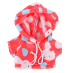 30cm Cafe LaLafanfan Duck Clothes Hoodie Cartoon Plush Toy Stuffed Soft Duck Doll Toys Animal Birthday Girl`s Gift for Kids DIY