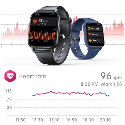 Xiaomi New 1.69 Inch Smart Watch Men Body Temperature Full Touch Smartwatch Women Accurate Oxygen Monitor Clock 2023 PK P8