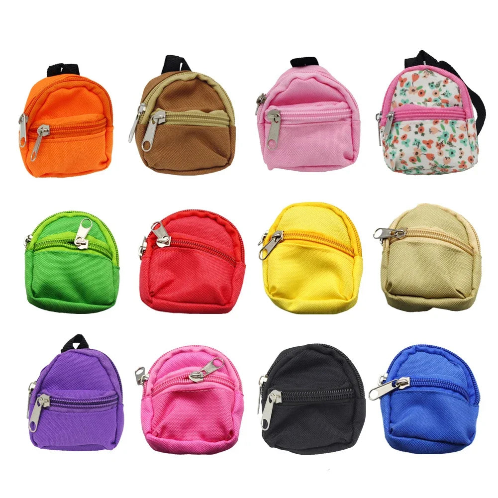For Labubu Doll Backpack Simulation Pet Bag 15/17cm Dolls Cute Doll Accessories