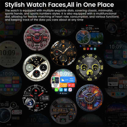 For HUAWEI GT5 Pro Smartwatch Men 360*360 HD AMOLED Screen GPS Motion Track Heart Rate Bluetooth Call IP68 Waterproof Smartwatch