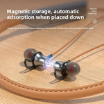 Wireless Bluetooth Earphones Wireless Headphones Magnetic Sport Neckband Neck-hanging Earbuds Wireless with Mic Bluetooth5.0