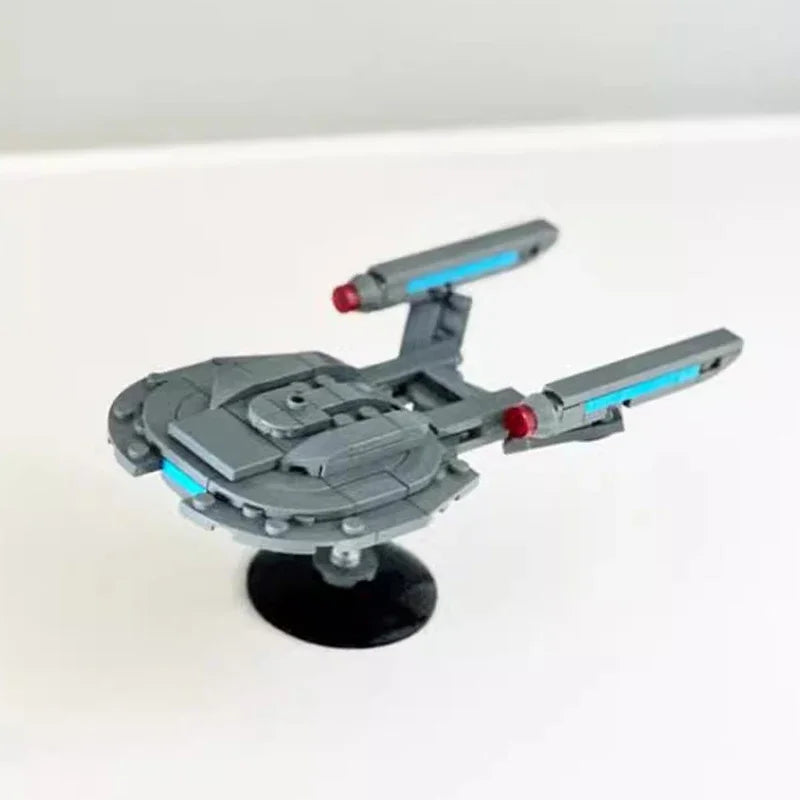Bricklink Star Movie Starship Enterprise NCC-1701 Discovery Voyager NX-01 Delta MOC Spaceship Sets Building Blocks Kid Toys Gift