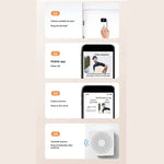 ABUN-Video Wireless Smart Doorbell Kit Wifi Video Doorbell Camera Night Vision Two-Way Audio Cloud Storage Security Doorbell