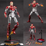 Hot Mk47 Mk41 Mk16 Iron Man Collectible Action Figure Toy Model For Boys Birthday Gift Movable Parts Robot Figurine Plaything