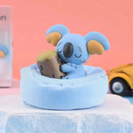 Pokemon 6 Styles Genuine Toys Pikachu Bulbasaur Snorlax Jirachi Komala Cute Anime Figure Model Dolls With Dustproof Cloth Pad