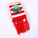 Christmas LED Scarf - Knitted Multicolor Light-Up Scarf for Kids and Adults