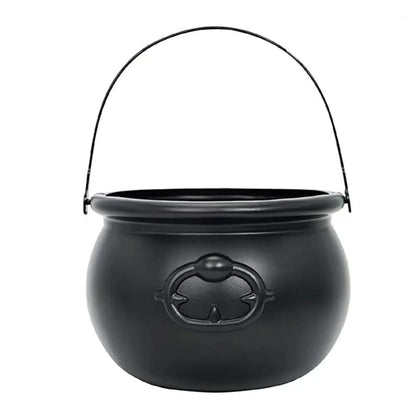 Large Wizard Witch Cauldron Decoration Prop Halloween Irish Parties Table Centerpieces Candy Holder Table Halloween Decorations