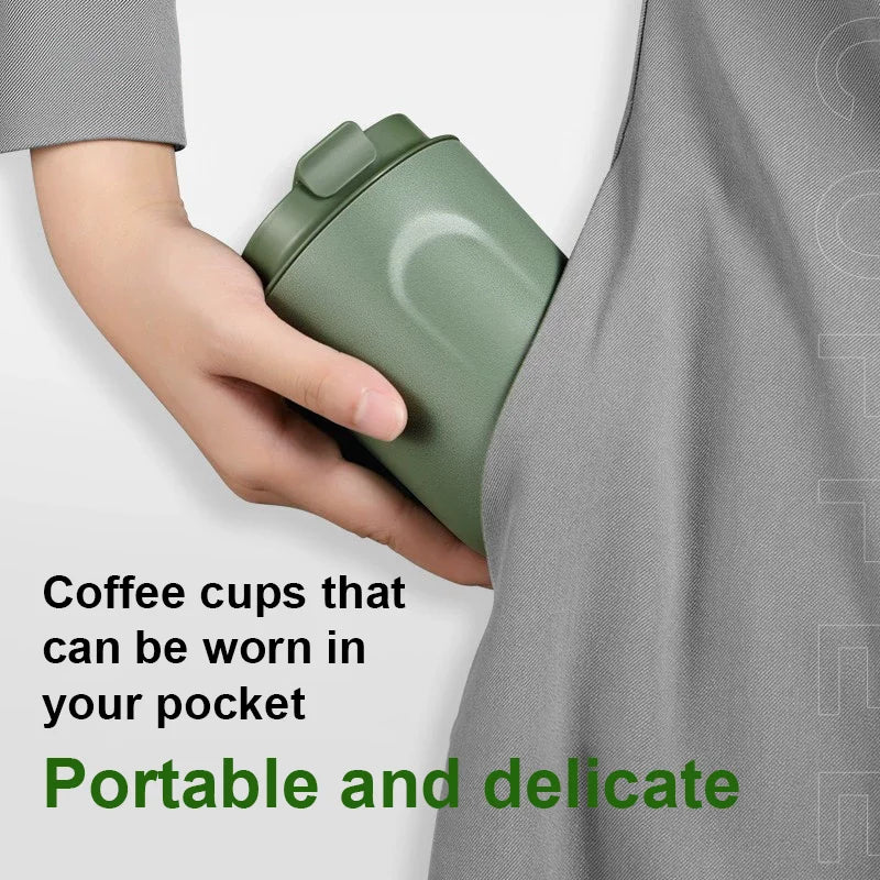 Thermos Bottle for Coffee Thermal Cup for tea Mini Tumbler Insulated Vacuum Flask Mug Stainless Steel Leakproof Travel Drinkware