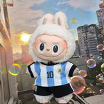 Labubu Only Selling Clothes 17cm First Second Generation Labubu Basketball Clothes Cute Doll Decoration Handmade Doll Clothes