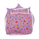 17cm Mini Doll's Accessories Set For Labubu Doll Pop 3Pcs/Set Bed+Quilt+Pillow Pajamas Sleeping Bag Dollhouse Gift,Girl's Toys