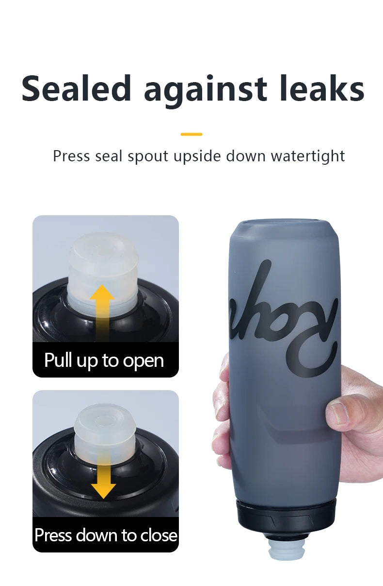 Rapha Cycling Water Bottle 620/750ml Ultra light Leak-proof squeezable Taste-free Camping Hiking Sports Bicycle Kettle