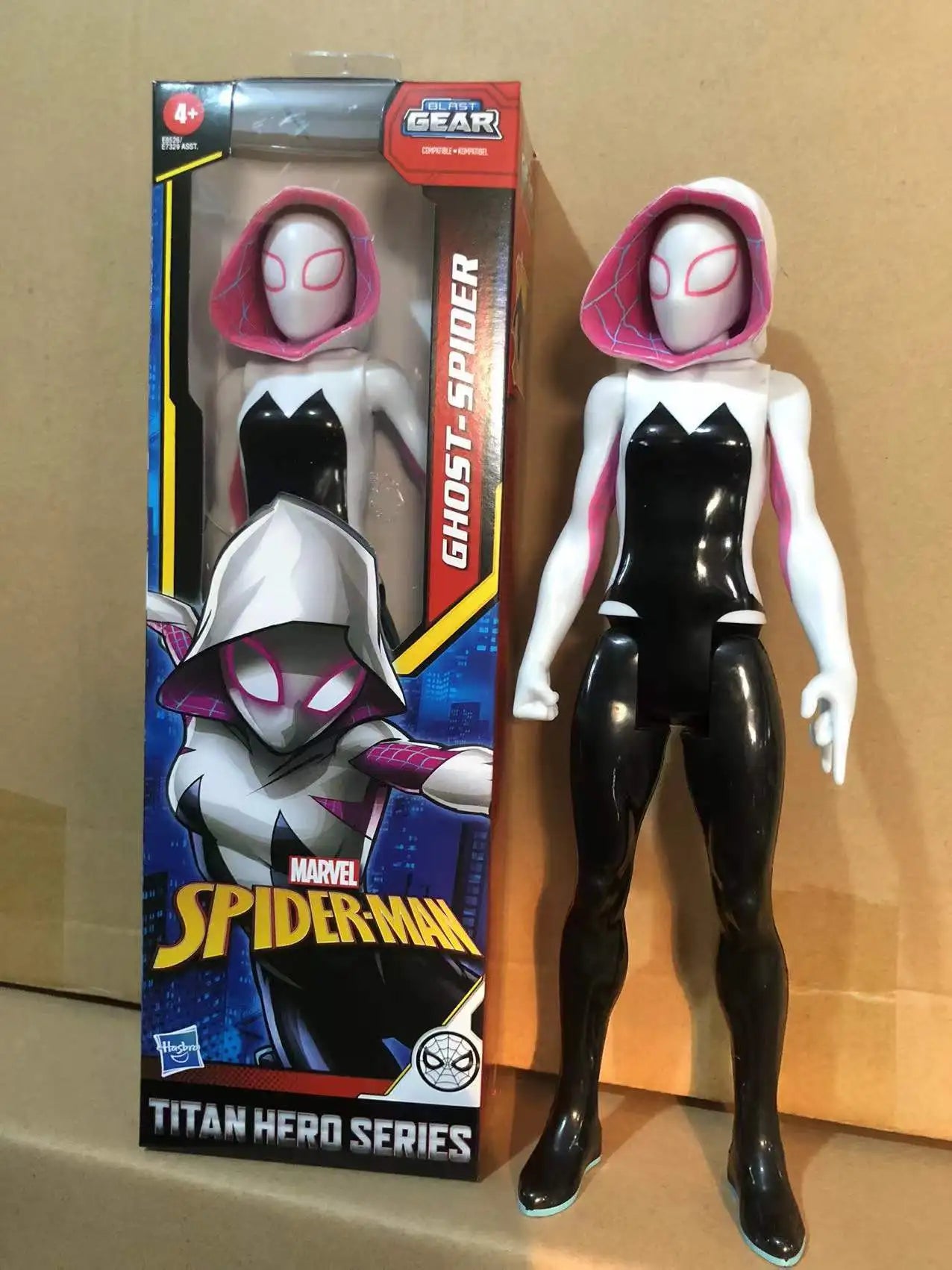 Hasbro 12 Inch Captain America Wolverine Iron Man Thor Spider Man Patriot Black Panther Figures Moving Doll Model Toy Gift