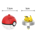Genuine Pokemon Toys Ball Battle Gyro Pikachu Charmander Squirtle Mew Action Figure Model Pokeball Birthday Gift For Childre