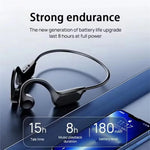 Wireless Earphone Bone Conduction Sport Swimming Bluetooth Compatible Headphone Hand-free With Mic For Running X7 Earbuds