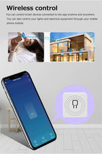 Tuya ZigBee WiFi Smart Switch 2 Way Control Breaker Relay 220V 110V 16A Smart Life APP Voice Control with Alexa Google Home