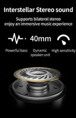 Disney Stitch P2961 Headphones Bluetooth Gaming Sport Over Ear Headset Noise Reduction Surround Sound Wireless Child Earphones