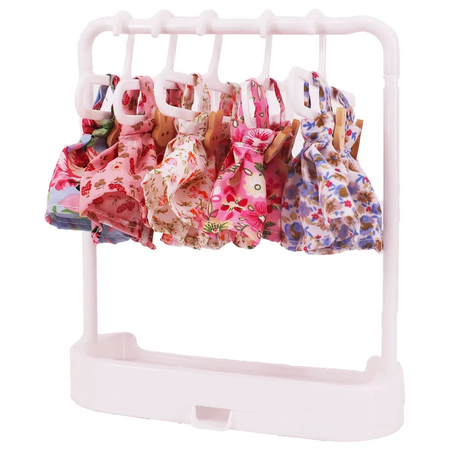 Doll Bedding Furniture For labubu 17cm Plush Doll Clothes Accessories Girl‘s Toys Birthday Christmas Gift