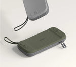 Hagibis Portable Carrying Case for Switch 2 Traveling Bag Hard Shell NS Accessories Protective Cover with 10 Games Cartridges