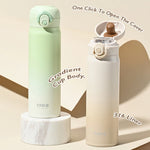 500ml large capacity thickened 316 stainless steel vacuum Thermal insulation portable Tumbler Thermos Water bottle Coffee cup