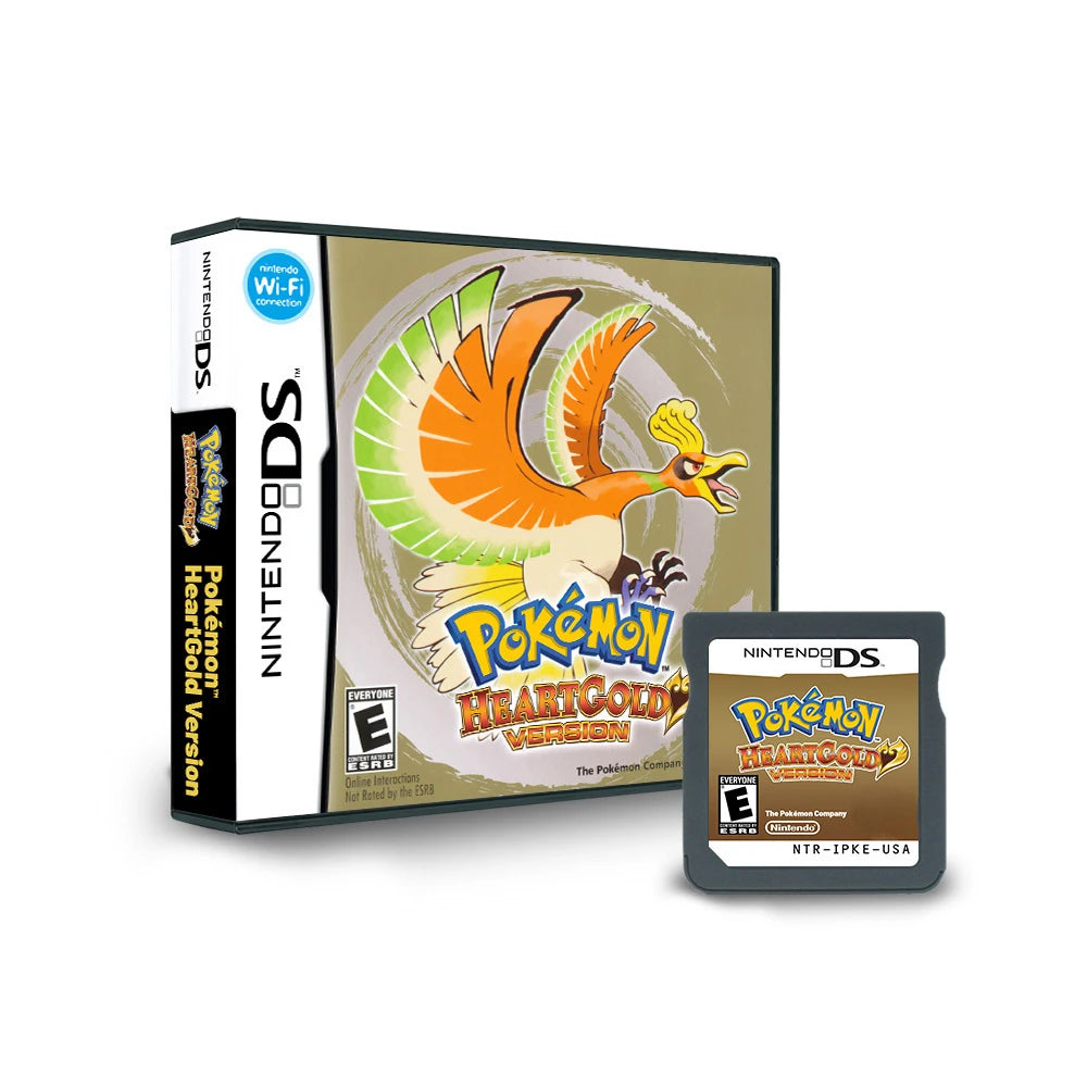 NDS Game Cartridge for NDS/3DS – Pokémon, Zelda Phantom Hourglass, Mario Bros |