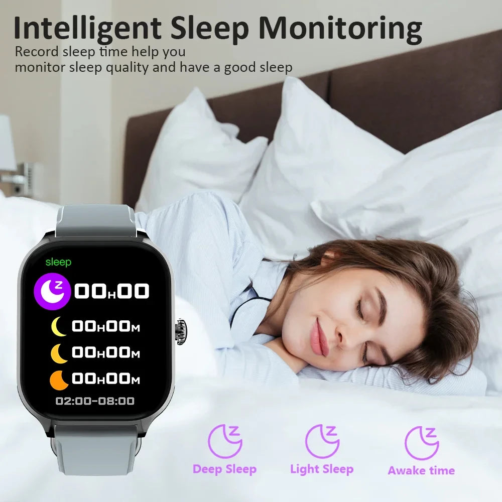 Xiaomi Smart Watch Dialing Answering Calls Exercise Tracking Heart Rate Sleep Monitor Bluetooth Smartwatch Man Woman Gift 2025