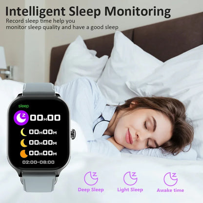 Xiaomi Smart Watch Dialing Answering Calls Exercise Tracking Heart Rate Sleep Monitor Bluetooth Smartwatch Man Woman Gift 2025