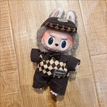 New Labubu Clothing Popular New Products Fashion Velcro 17cm Doll Cute Dress Casual Set Skirt Plush Toy Clothing