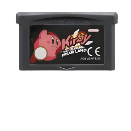 Cartouche Jeu Kirby GBA – Amazing Mirror & Nightmare in Dream Land – Version Anglaise 32 Bits pour GBA/NDS