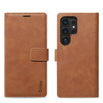 2 In 1 Magnetic Leather Case for Samsung Galaxy S25 Ultra S24 Plus S23 + S25Ultra S25U Wireless Charging Card Slot Phone Cover