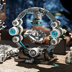 New Star Plan Building Blocks Model Falcon Spaceship DIY Building Toys Sets Cool Room Ornament Christmas Gifts for Boys Adult