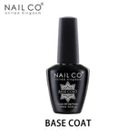 NAILCO 15ml Top Coat And Base Coat Art Design Gel Nail Polish Top Base Coat UV LED Soak Off Gel Nail Varnish