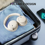 Oneodio SuperEQ V16 Wireless Headphones Bluetooth 5.3 Over Ear Headset With Mic Bass/Pop Mode Hi-Res Foldable Headphones 90H