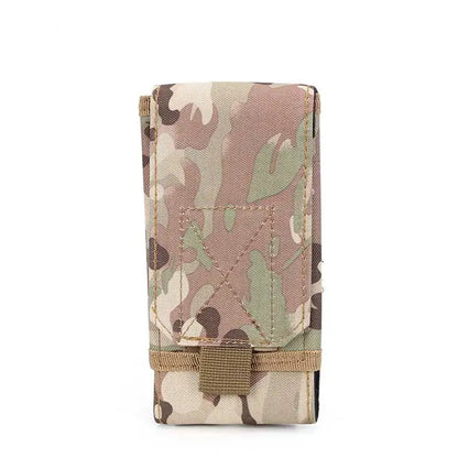Universal Phone Pouch Holster Waist Bag Army Tactical Military Nylon Belt for Samsung Iphone Huawei Xiaomi Nokia Smartphone Case