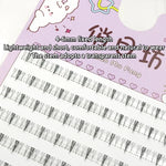 5-7mm Air Lower Eyelashes Fairy Fake LashesSegmented Natural Under Lashes Manga Bottom Lashes Makeup Eyelash Makeup Tool10 Rows