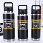 600/800/1100ML304 Stainless Steel Thermos Bottle with Handle Portable Water Cup Hot and Cold Long Lasting Drinking Water Bottle