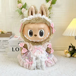 2025 New 38cm Labubu Hot Only Selling Clothes Labubu Mokoko Idol Doll Fashion Design Dress Coat Set Accessories Gift
