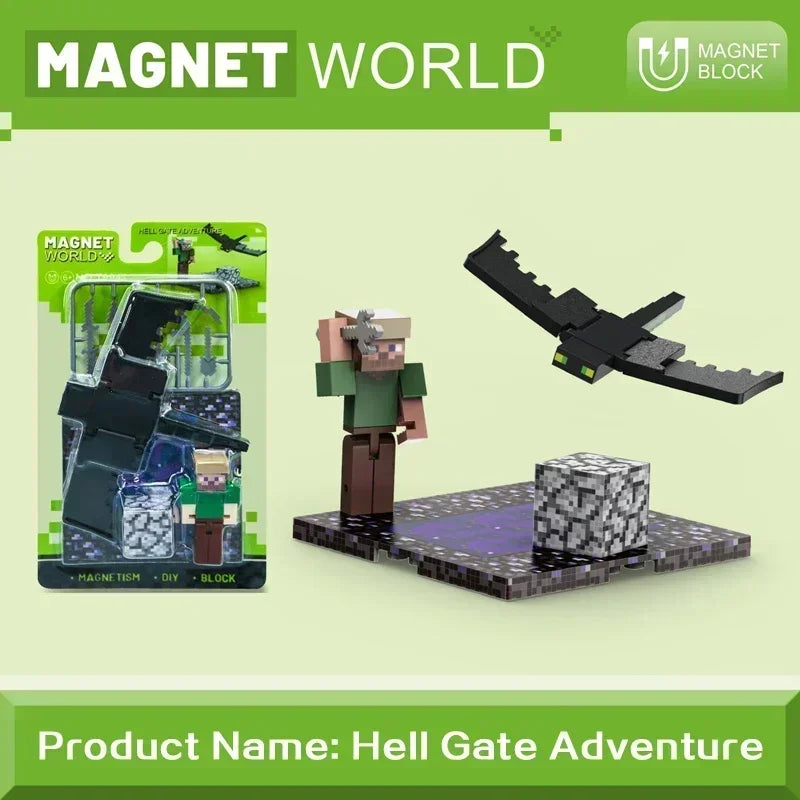 Magnetic Building Blocks Toys Gifts Magnetic Baseplate Role Children Magnet Brick Set Age 6+ DIY Strong Magnet Base Plate Toy