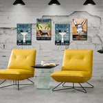 Metal Sign - Black Bat Apothecary  Metal Sign Indoor/Outdoor - Great Halloween Witch Decoration and Gift Under