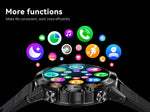 K52 Smart Watch Men 1.39inch IPS Screen Bluetooth Call Custom Dial Heart Rate Health Monitoring Outdoor Sport Smartwatch