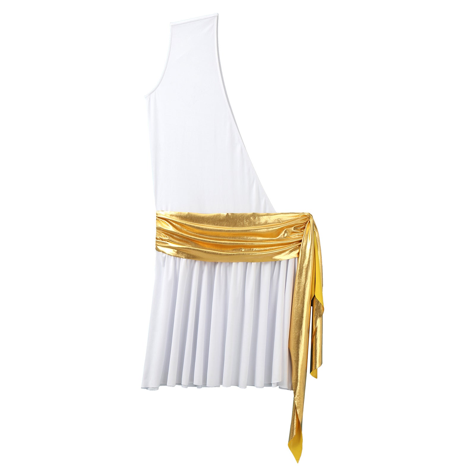 Mens Ancient Greek God Toga Gladiator Costumes Roman Emperor One Shoulder Sleeveless Robe Halloween Medieval Warrior Outfits