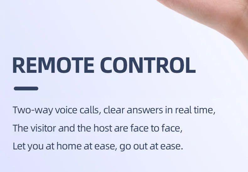 2025 Smart Doorbell Pro: Weatherproof, 1080P Video Intercom & Night Vision, Tuya App Alerts for Home Security Package